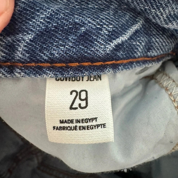 BDG X High waist cowboy relaxed jeans Urban Renewal Remade Patchwork 90s rare 29 - Picture 6 of 7